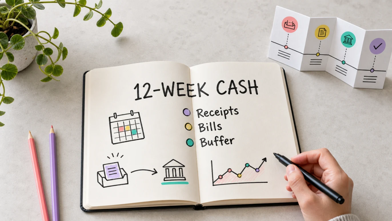 12-Week Cash Budget: Keep Payments Visible Before Cash Gets Tight