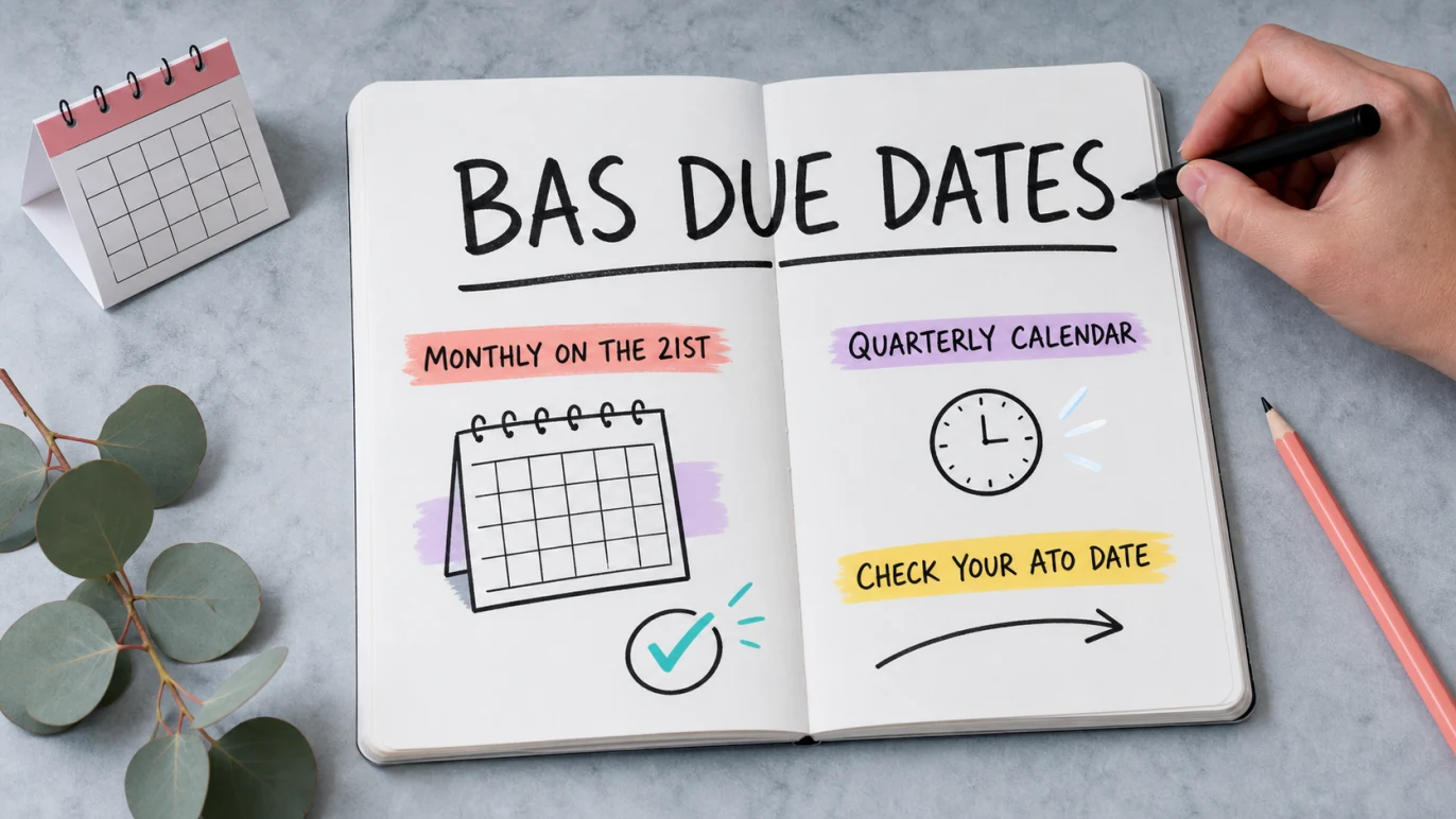 BAS Due Dates 2026–27: Monthly and Quarterly Lodgement Calendar