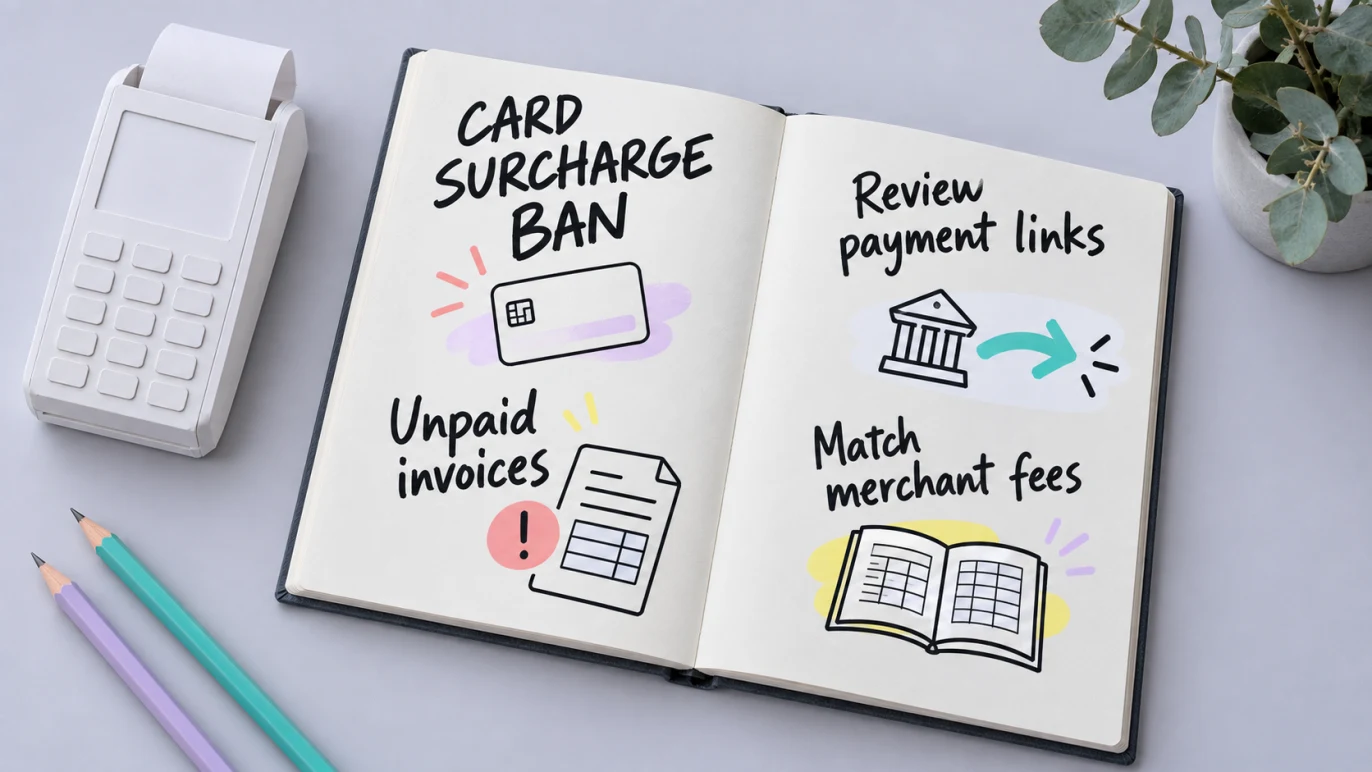 Credit Card Surcharge Ban in Australia: Unpaid Invoices