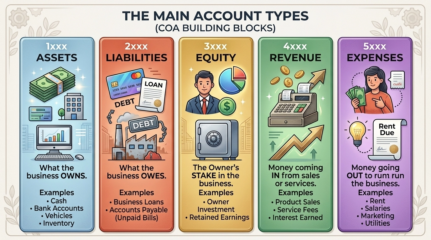 The Core Building Blocks of the COA