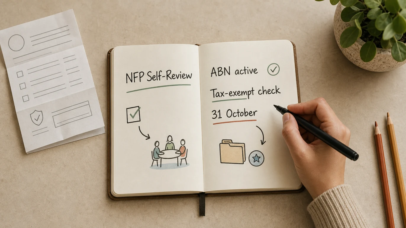NFP Self-Review Return: 2026 Checklist for Australian Not-For-Profits