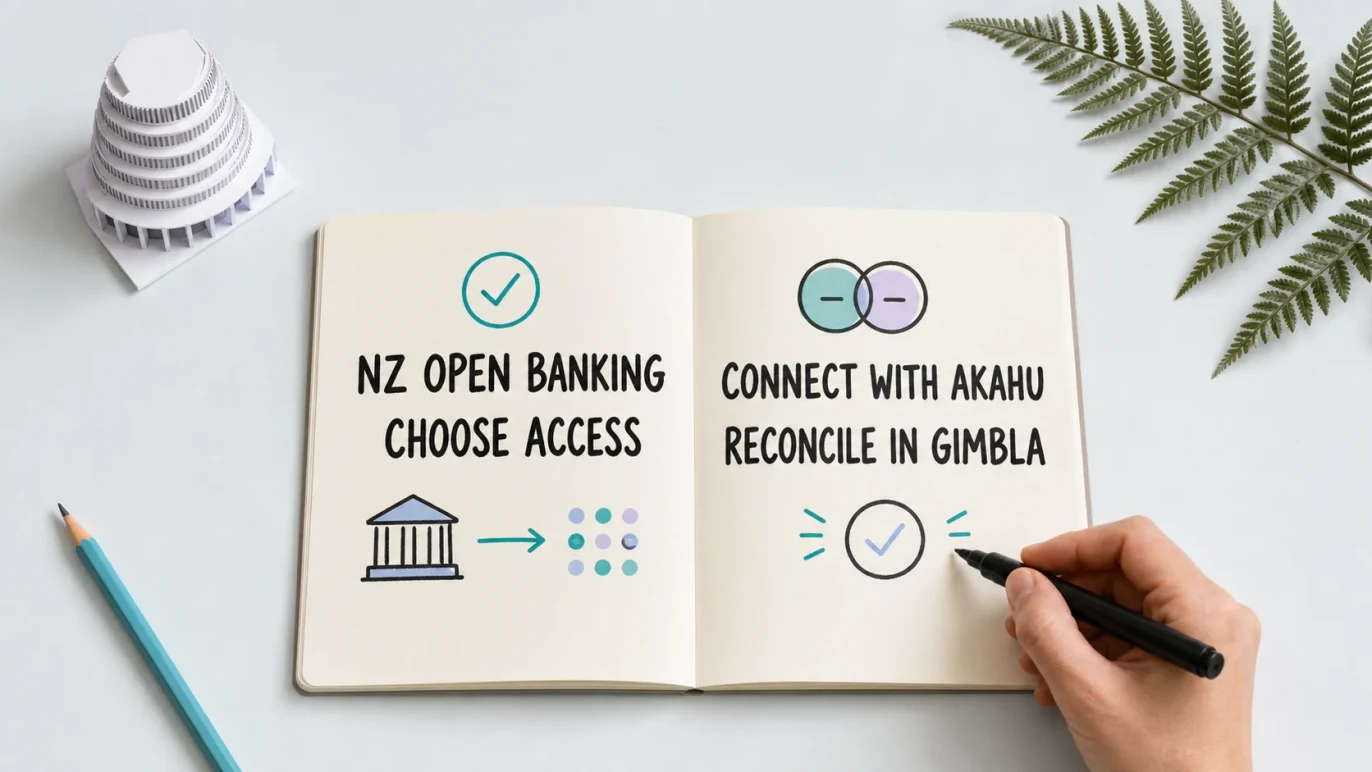 Open Banking NZ: How Akahu Bank Feeds Work in Gimbla