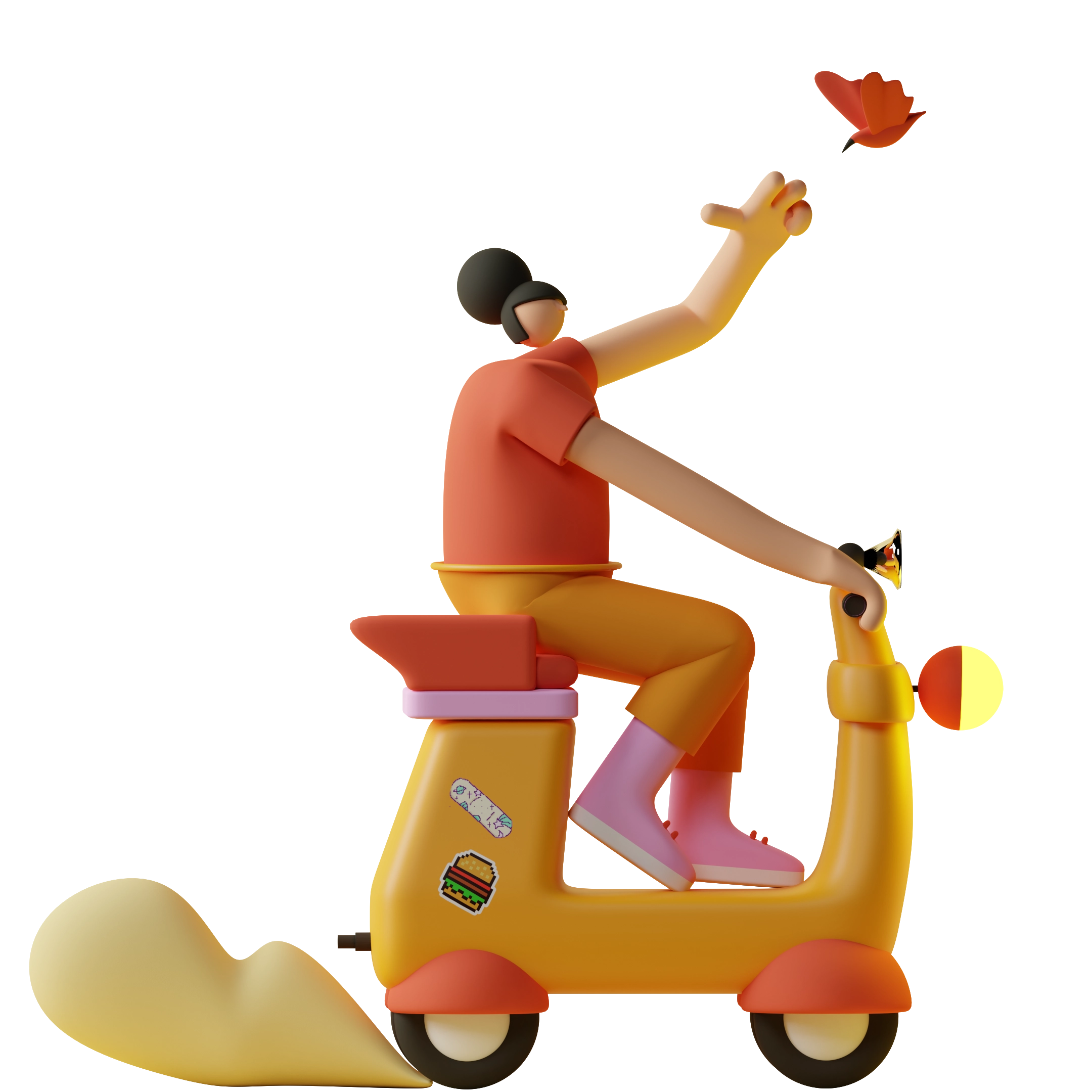 Saly on a scooter - Payroll software