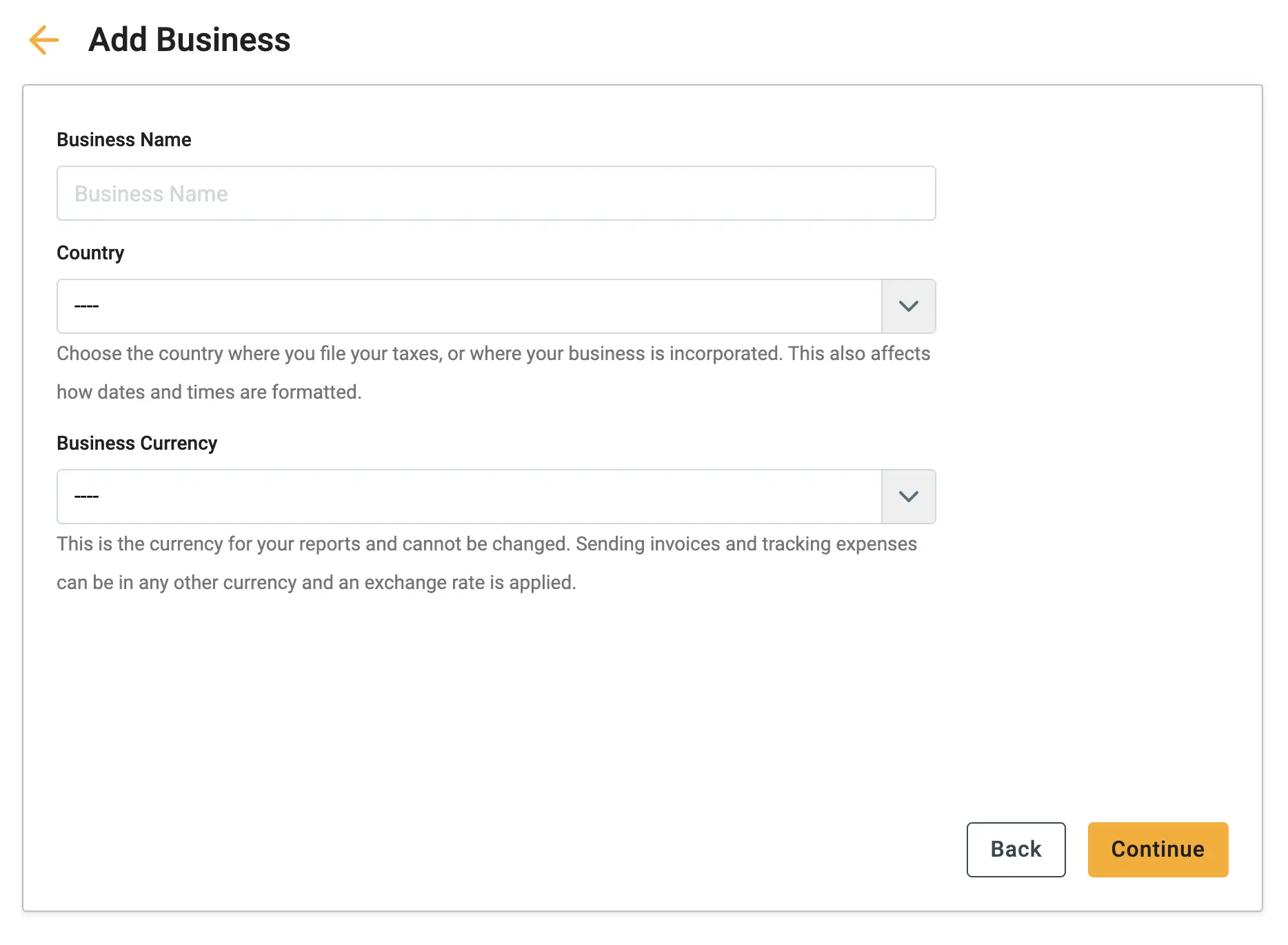 add business form