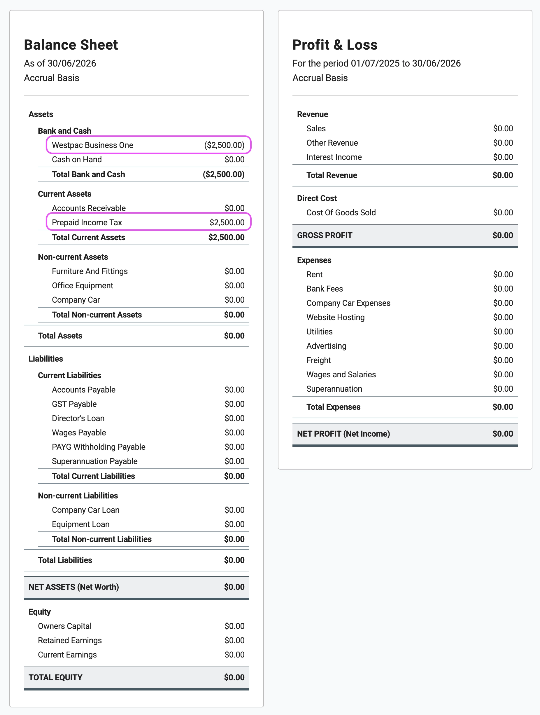 PAYG instalment posting 2