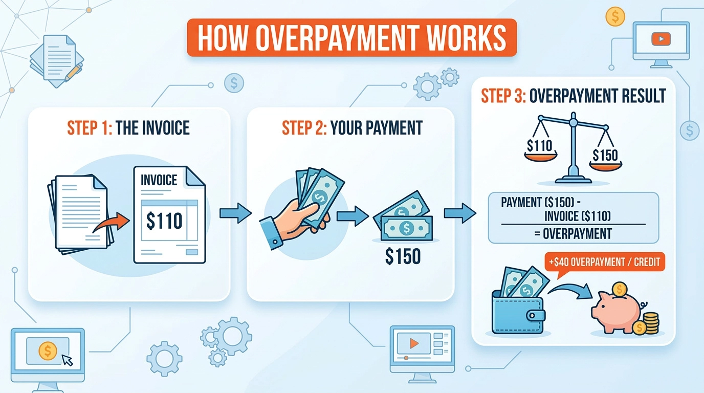 Overpayment Example