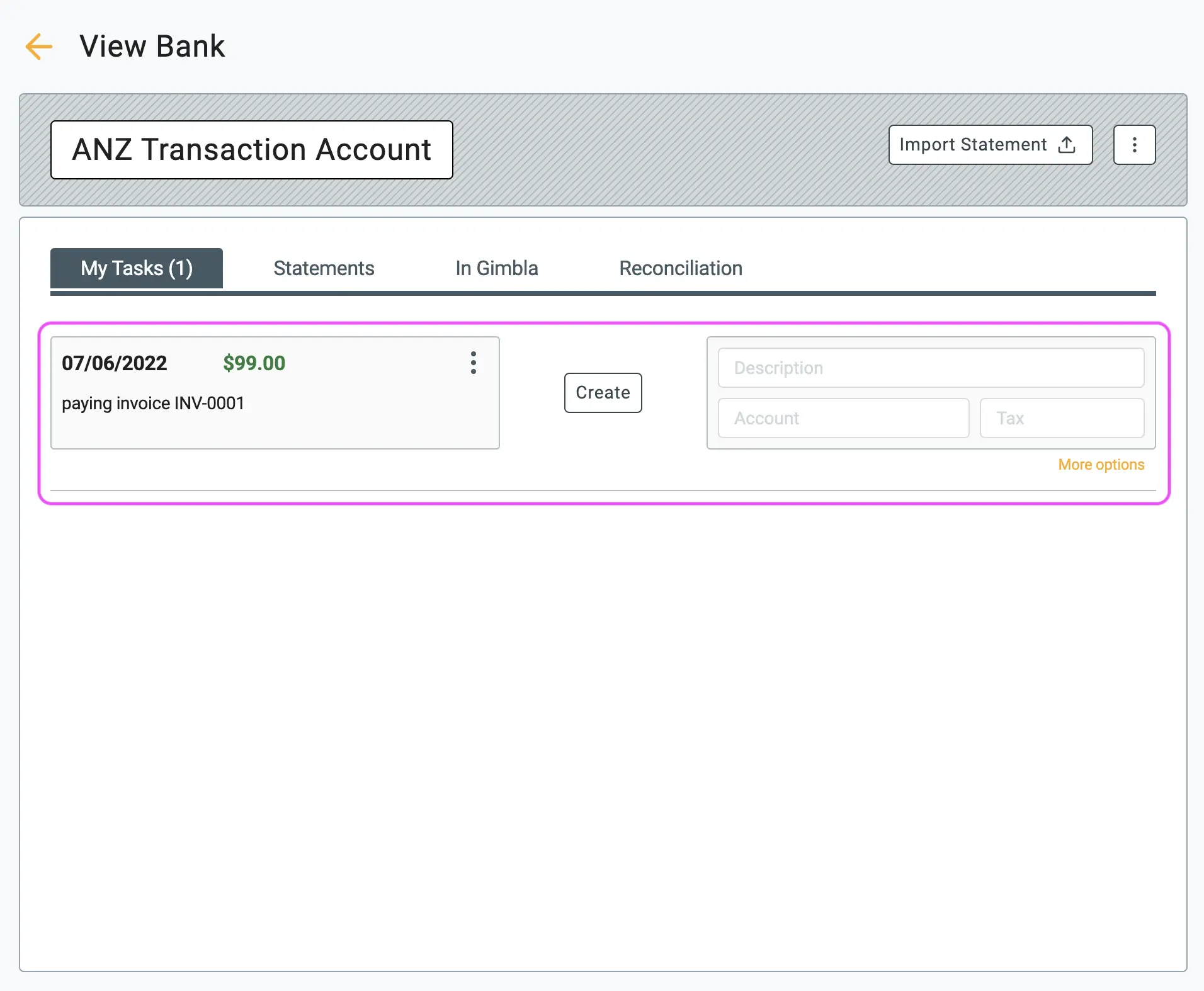 upload bank statement 6